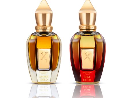 Xerjoff Shooting Stars Amber Gold & Rose Gold Parfum 2x50ml Supply