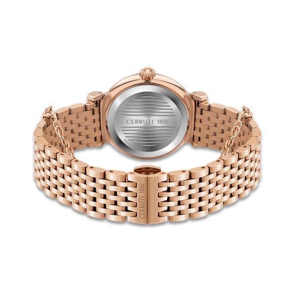 Cerruti Corniglia Women s Rose Gold Analog Watch Online Sale