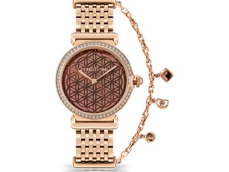 Cerruti Corniglia Women s Rose Gold Analog Watch Online Sale