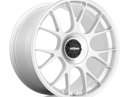 Rotiform R902 TUF Wheel 19x10.5 5x120 34 Offset - Gloss Silver (2 wheels) Online Sale