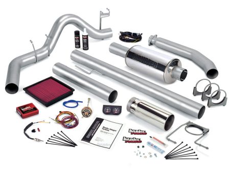 Banks Power 01 Dodge 5.9L 245Hp Ext Cab Stinger System - SS Single Exhaust w  Chrome Tip For Sale