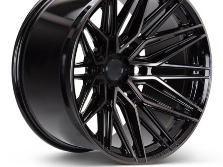 Vossen HF6-5 24x10   6x135   ET25   Deep Face   87.1 - Tinted Gloss Black Wheel Fashion