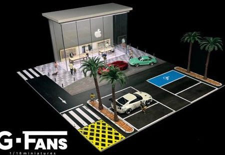 G.Fans 1:64 Diorama Apple Store Building Online