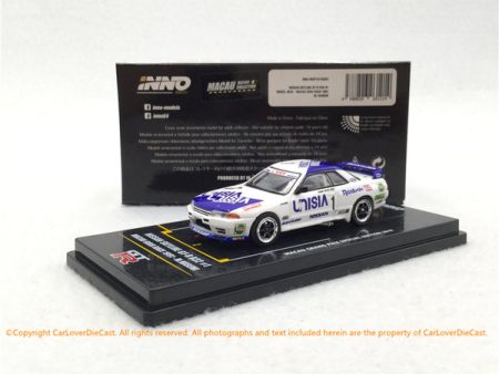 INNO Model 1:64 Nissan Skyline GT-R R32 #1 UNISIA JECS Macao GP 1990 For Cheap