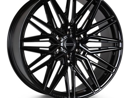 Vossen HF6-5 24x10   6x135   ET25   Deep Face   87.1 - Gloss Black Wheel For Sale