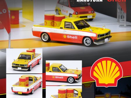 Inno64 1:64 Nissan Sunny Hakotora Pick-Up  SHELL  Sale