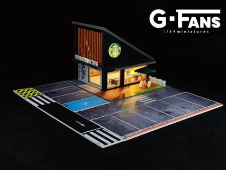 G.Fans 1:64 Starbucks Building Diorama Model Online