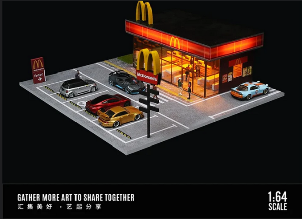 MoreArt Mcdonalds Parkin Lot Scene For Sale