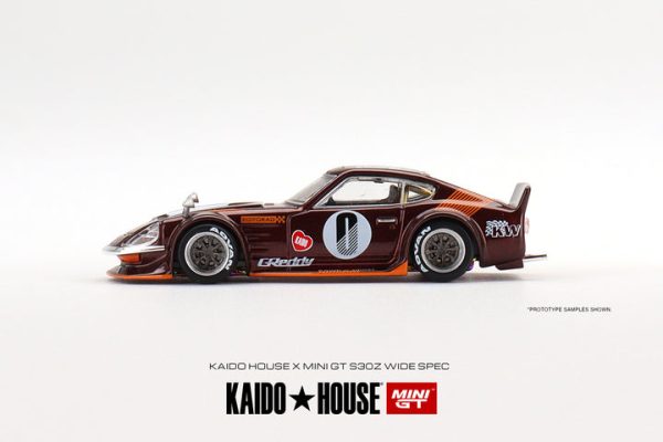 Kaido House + MINIGT 1:64 Datsun KAIDO Fairlady Z RHD (3 Variant) Dark Red Online Sale