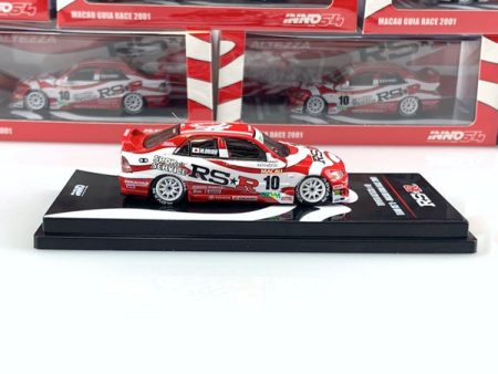 INNO64 1:64 Diecast Model Car - Toyota Altezza #10  Team RS*R  Macau Guia Race 2001 Hot on Sale