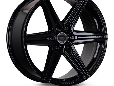 Vossen HF6-2 24x10   6x135   ET25   Deep Face   87.1 - Gloss Black Wheel For Cheap