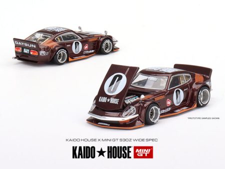 Kaido House + MINIGT 1:64 Datsun KAIDO Fairlady Z RHD (3 Variant) Dark Red Online Sale