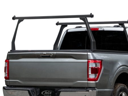 Access ADARAC Aluminum Series 04-20 Ford F-150 (Except 04 Heritage) 5ft 6in Truck Rack - Matte Black Fashion