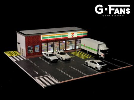 G.Fans 1:64 7-Eleven Diorama Online Hot Sale