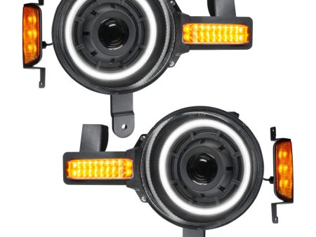 Oracle Ford Bronco 21+ Oculus  Bi-LED Projector Headlights SEE WARRANTY Sale