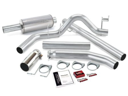 Banks Power 01 Dodge 5.9L Std Cab Git-Kit - SS Single Exhaust w  Chrome Tip Online