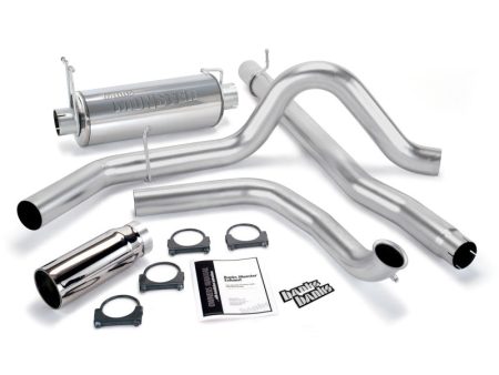 Banks Power 00-03 Ford 7.3L   Excursion Monster Exhaust System - SS Single Exhaust w  Chrome Tip For Discount