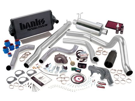 Banks Power 99 Ford 7.3L F250 350 Auto PowerPack System - SS Single Exhaust w  Black Tip Discount