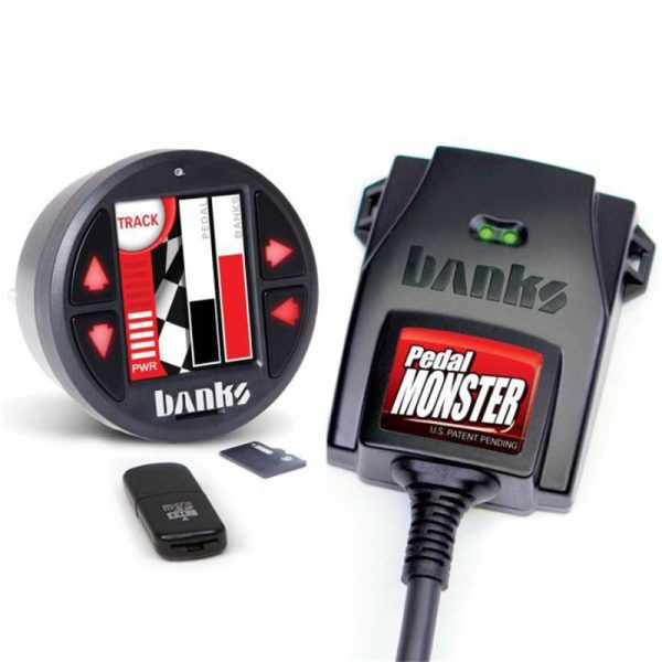 Banks Power Pedal Monster Kit w iDash 1.8 DataMonster - Molex MX64 - 6 Way Online Hot Sale