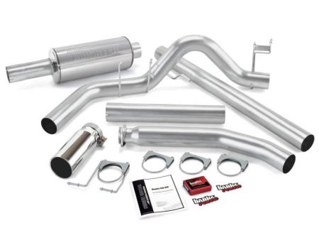 Banks Power 02 Dodge 5.9L Ext Cab Git-Kit - SS Single Exhaust w  Chrome Tip Discount