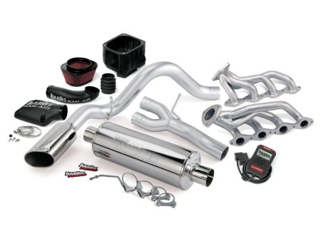 Banks Power 03-06 Chevy 4.8-5.3L EC CCSB PowerPack System - SS Single Exhaust w  Chrome Tip Discount