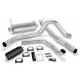 Banks Power 00-03 Ford 7.3L   Excursion Git-Kit - SS Single Exhaust w  Black Tip Cheap