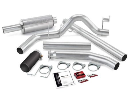 Banks Power 01 Dodge 5.9L Ext Cab Git-Kit - SS Single Exhaust w  Black Tip Hot on Sale