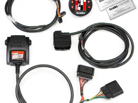 Banks Power Pedal Monster Kit w iDash SuperGauge - 07-19 Ram 2500 3500   11-20 Ford F-Series 6.7L Sale