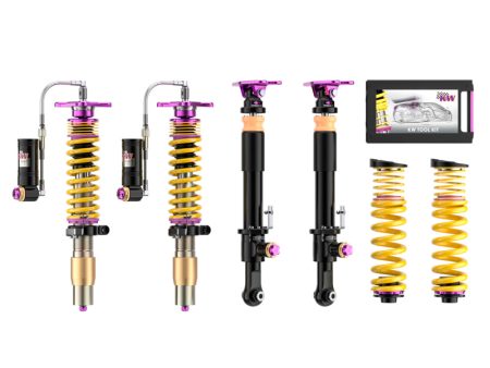 KW 2021+ BMW M3 (G80) Sedan 2WD   M4 (G82) Coupe 2WD (Incl. Comp) V4 Clubsport Coilover Kit 3-Way Online Hot Sale