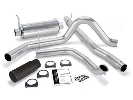 Banks Power 00-03 Ford 7.3L   Excursion Monster Exhaust System - SS Single Exhaust w  Black Tip Sale