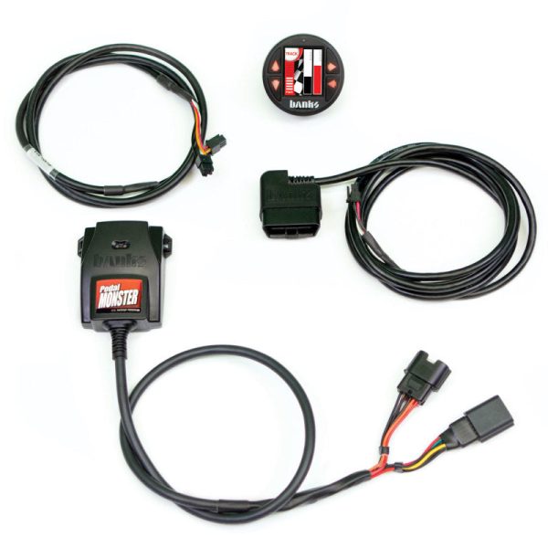 Banks Power Pedal Monster Kit w iDash 1.8 - Molex MX64 - 6 Way For Sale