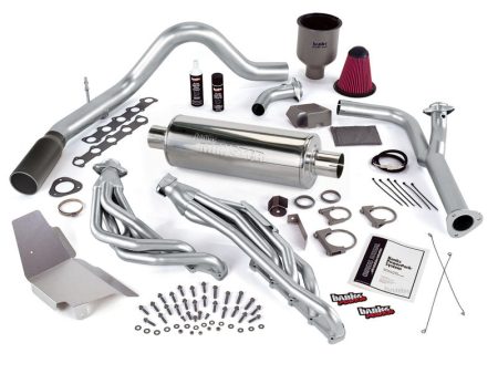 Banks Power 99-04 Ford 6.8L Truck (No EGR) PowerPack System - SS Single Exhaust w  Black Tip For Discount