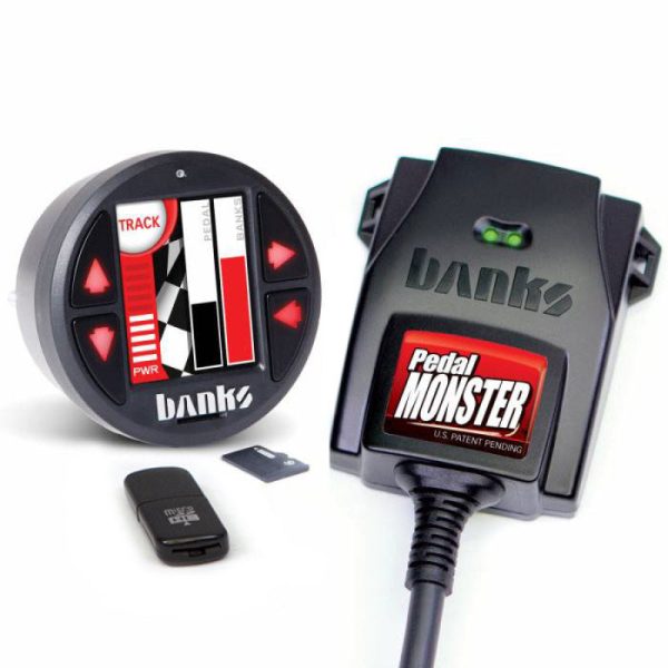 Banks Power Pedal Monster Kit w iDash 1.8 DataMonster - TE Connectivity MT2 - 6 Way For Discount