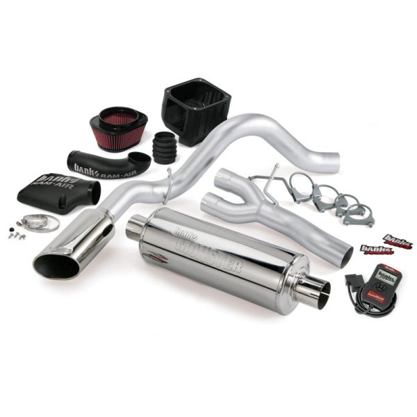 Banks Power 09 Chevy 5.3L CCSB ECSB FFV Stinger System - SS Single Exhaust w  Chrome Tip For Sale