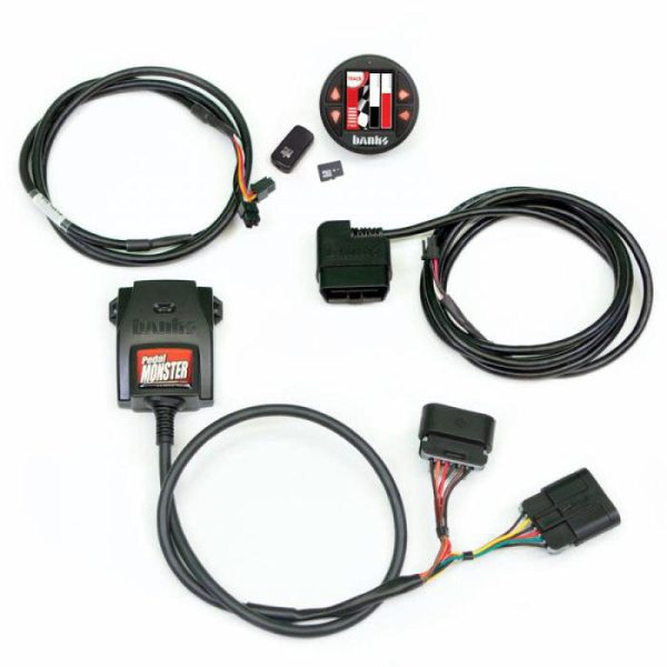 Banks Power Pedal Monster Kit w iDash 1.8 DataMonster - TE Connectivity MT2 - 6 Way For Discount