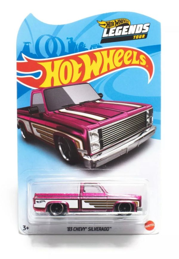 2021 HOT WHEELS LEGENDS TOUR  83 CHEVY SILVERADO SQUARE BODY Online now